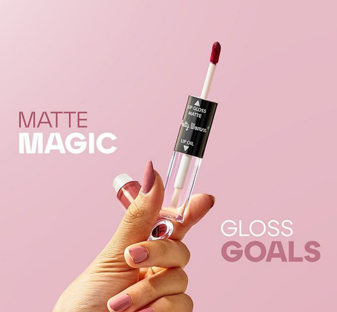 Matte Lip Gloss & Lip Oil PWRB-6981