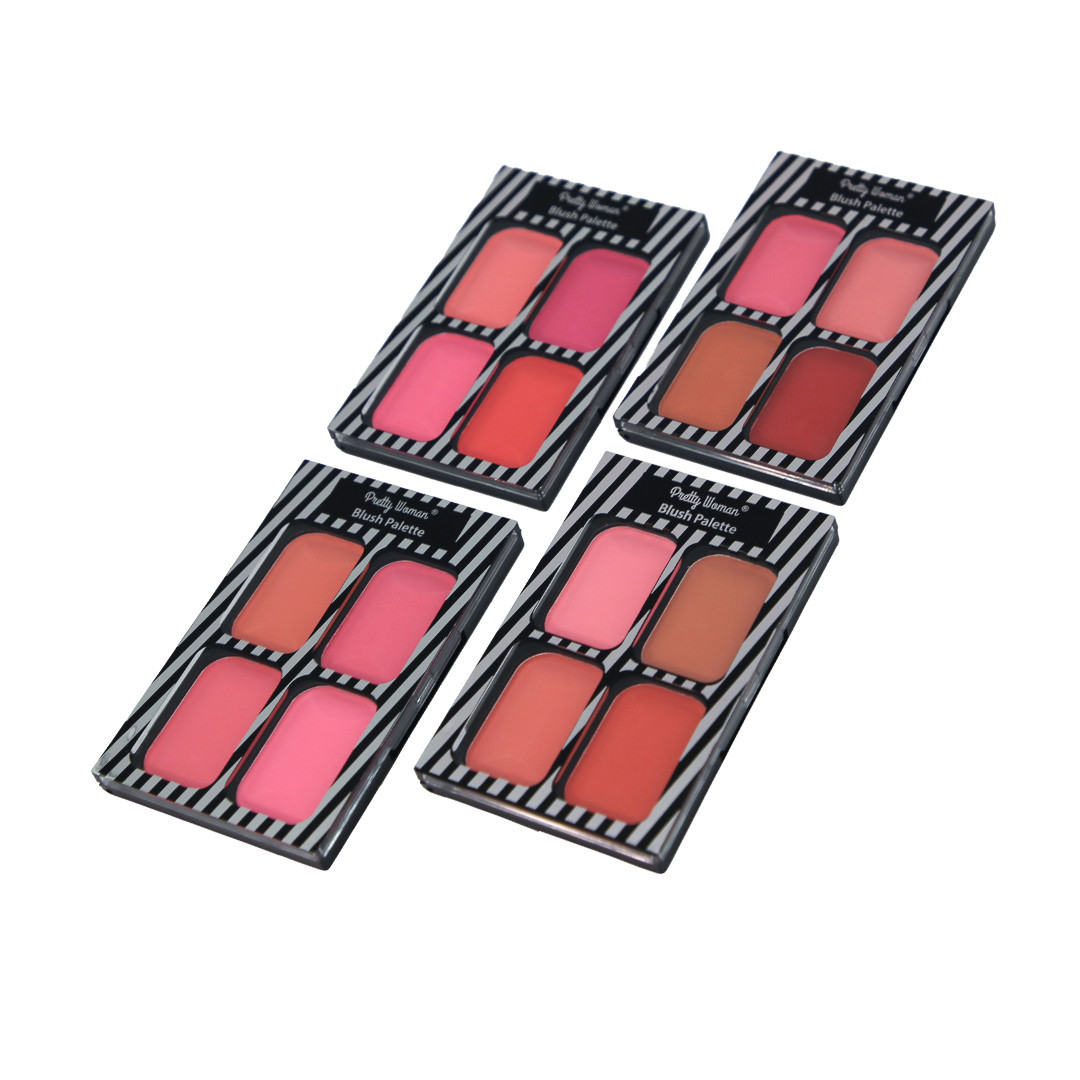 Blusher palette 4 shades PWRB-9972