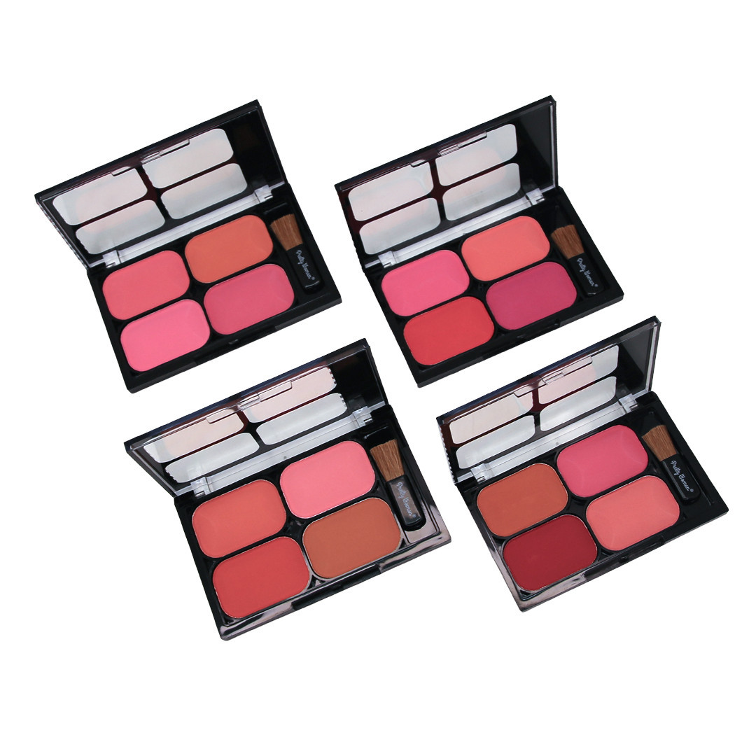 Blusher palette 4 shades PWRB-9972
